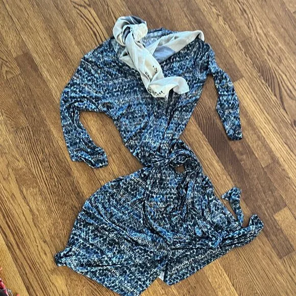 Drapey Soft Wrap Dress - XL - Kulayan - USA Brand Made in the Philippines - EUC - Picture 2 of 9